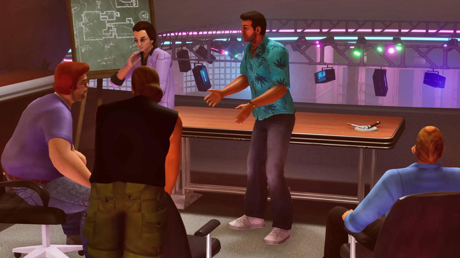 GTA Vice City'den bir sahne