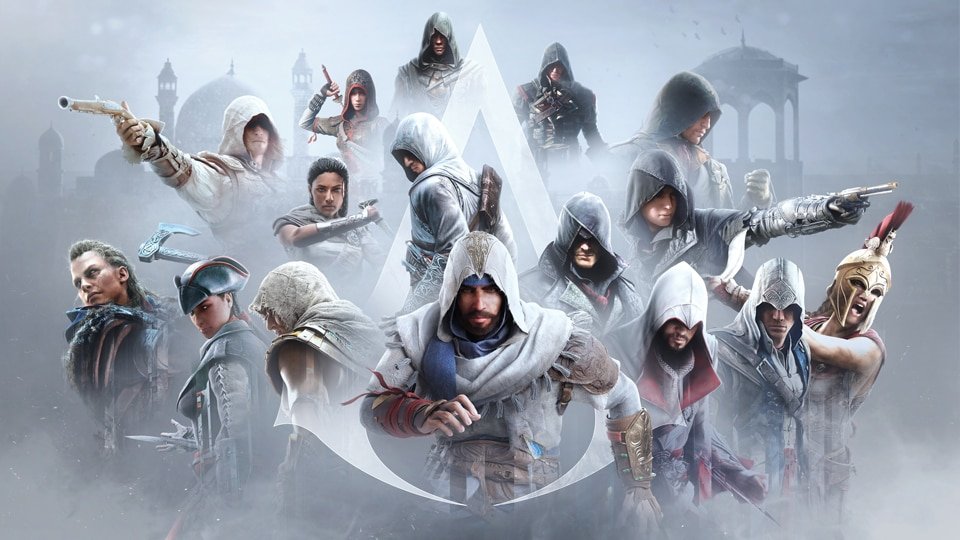 Ubisoft'un Assassin's Creed serisi için kullandığı resmi görsel