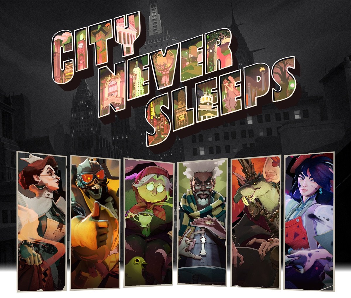 Deadlock City Never Sleeps güncellemesinin altı yeni kahramanı
