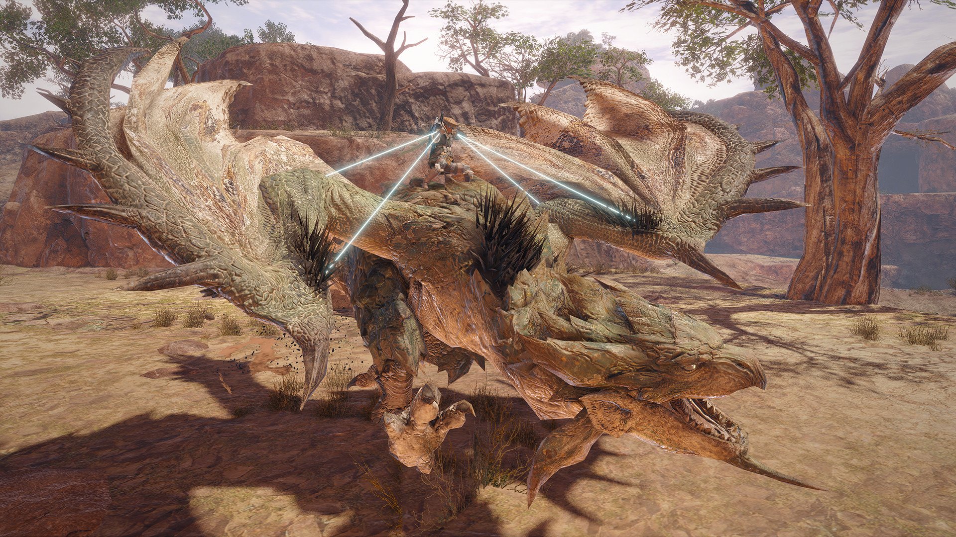 Monster Hunter Rise canavar avı ekran görüntüsü