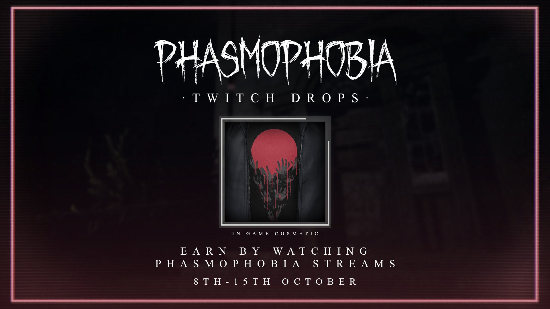 Phasmophobia Twitch Drops kampanyası görseli