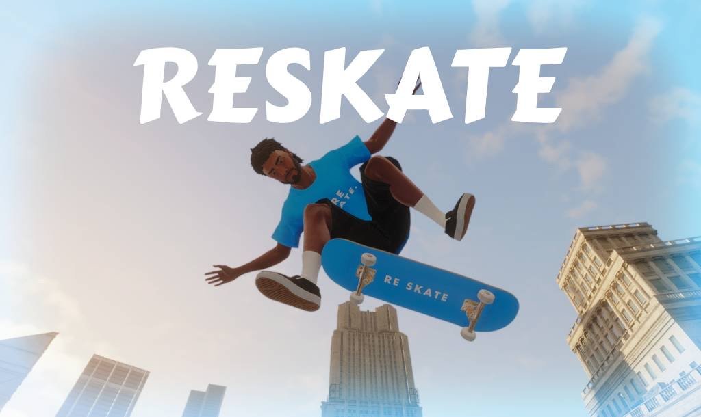 ReSkate mod platformunun açılış ekranı