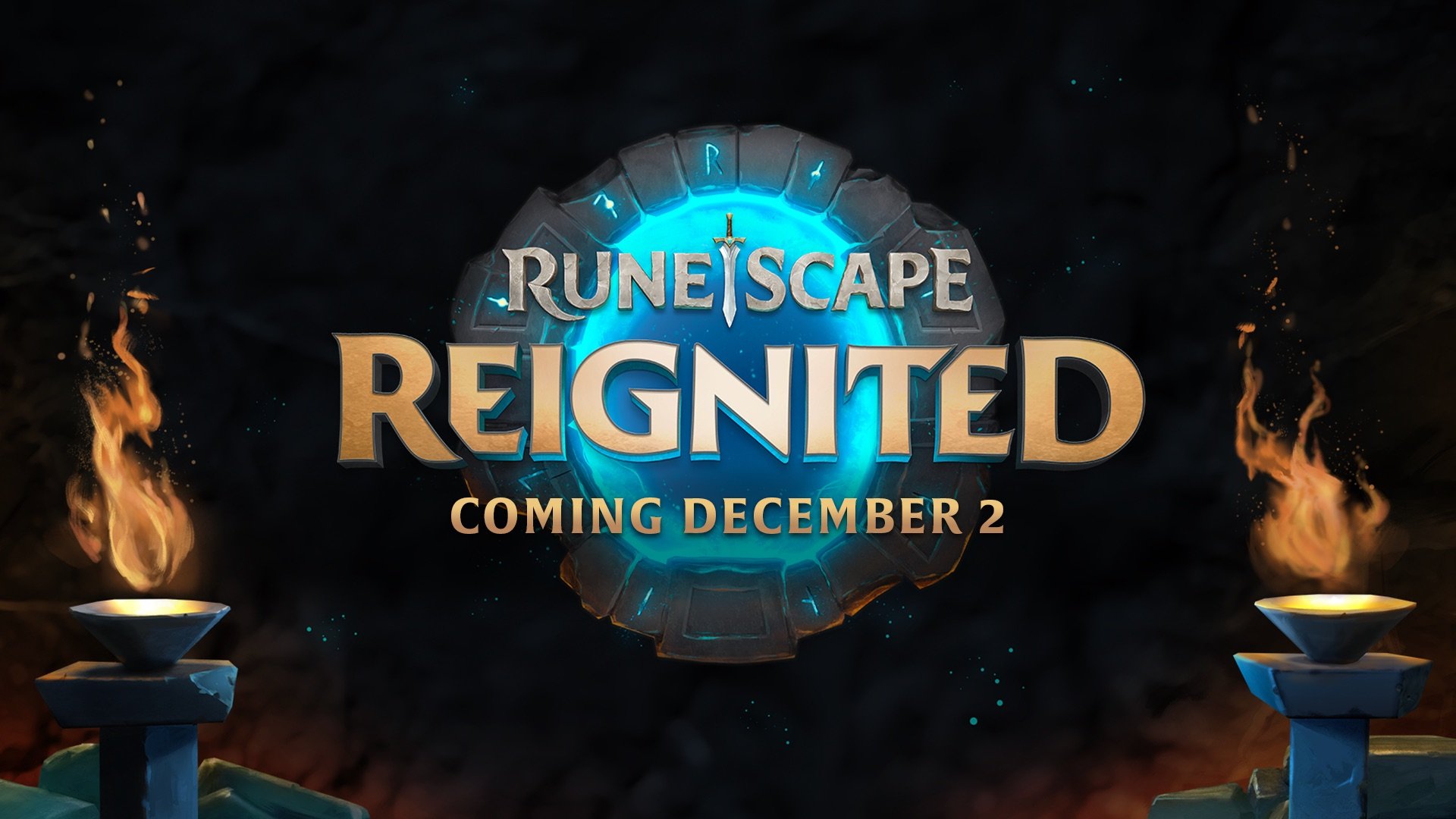 RuneScape Reignited logosu ve 2 Aralık çıkış tarihi