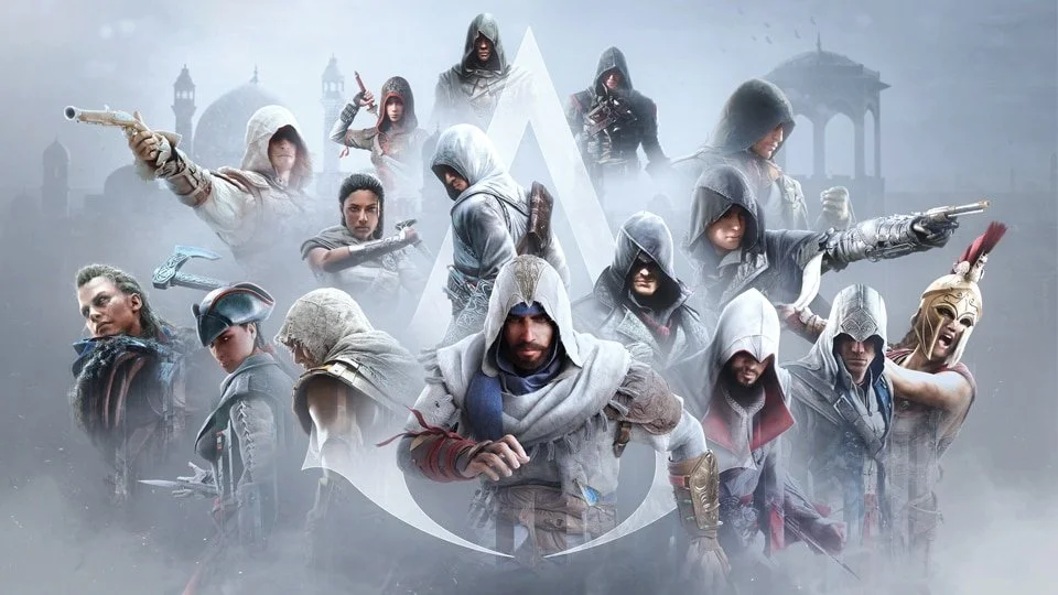 Ubisoft'un Assassin's Creed serisi için kullandığı resmi görsel