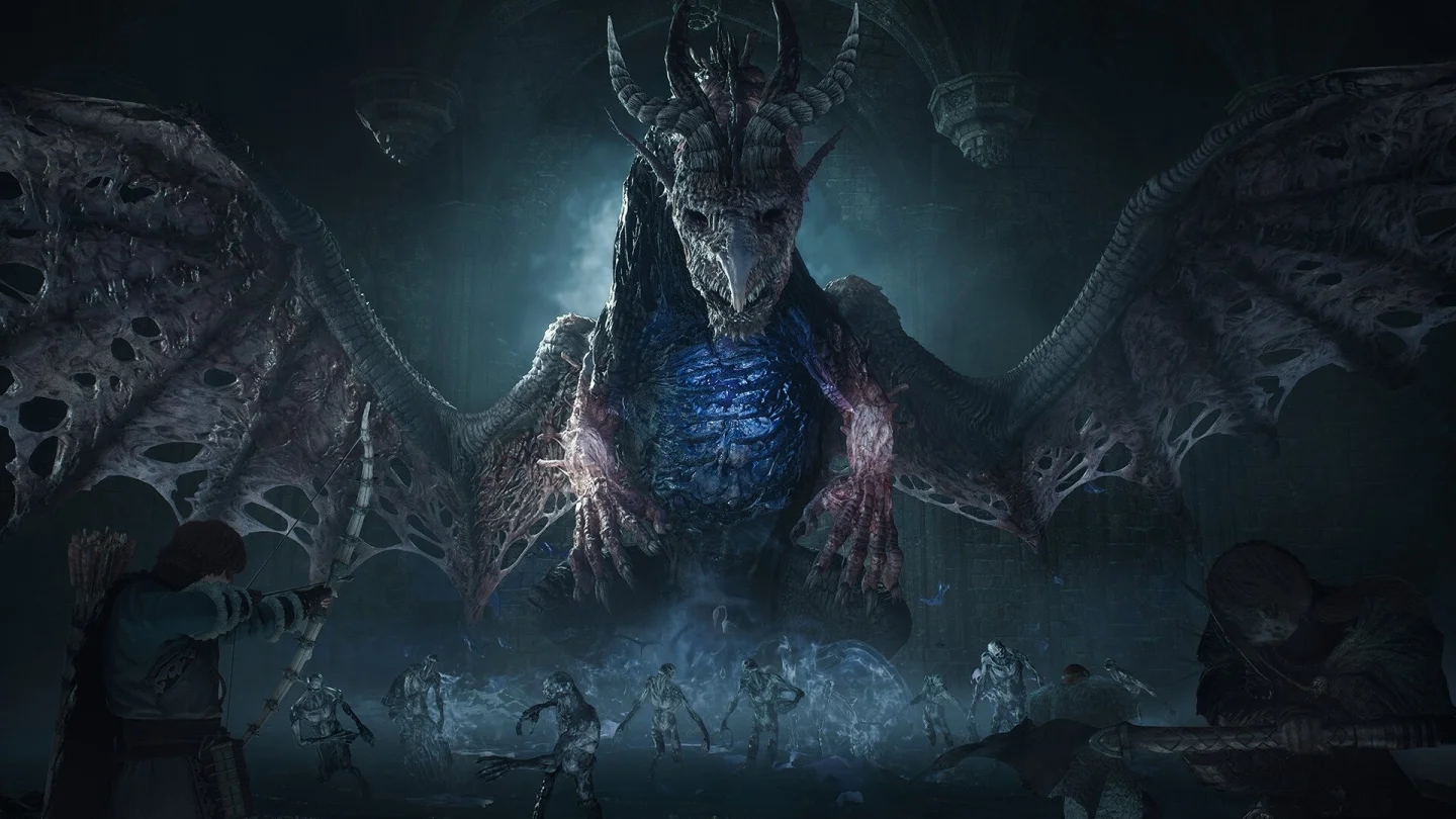 Dark Arisen'da kanatlarını açmış ejderha