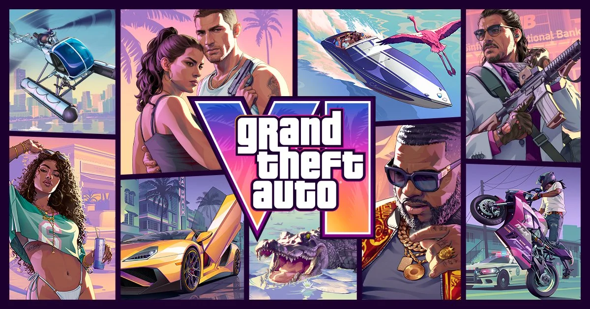 GTA 6 resmi site kolajı: karakterler, tekne, spor araba ve timsah