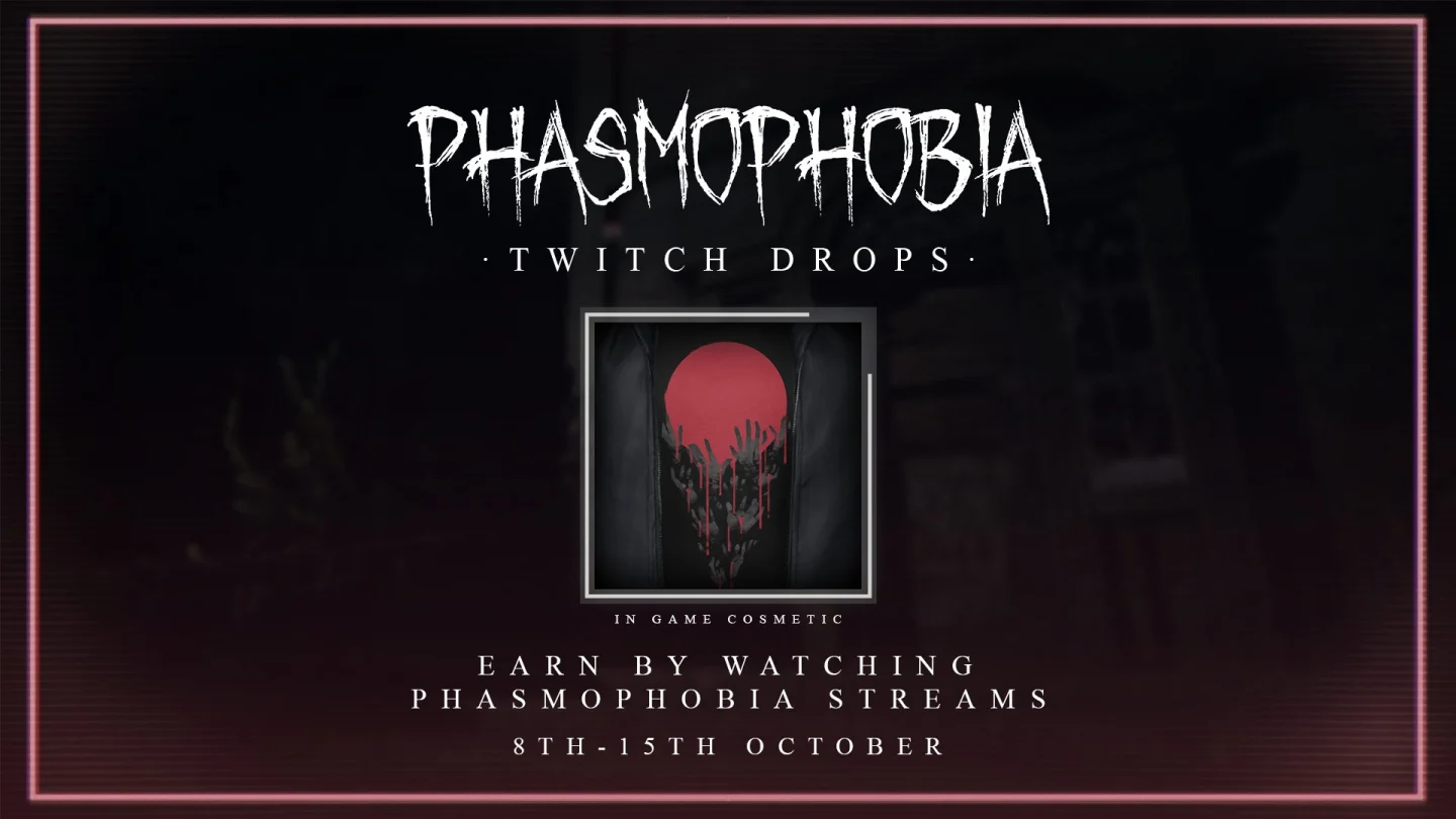 Phasmophobia Twitch Drops kampanyası görseli